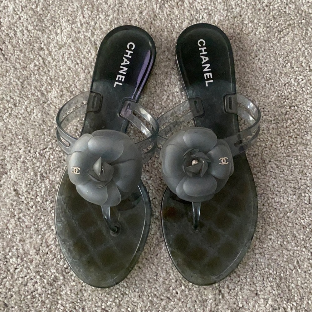 Chanel Camellia sandals 🩴